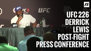 UFC 226 Derrick Lewis PostFight Press Conference [upl. by Aaronson]