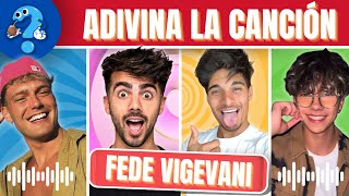 🔊 ¿Quién Canta 🎤🎵 Adivina la Canción de fedevigevani 🤩 IanLucasOficial LAVECIBANDA7 [upl. by Neelyk]