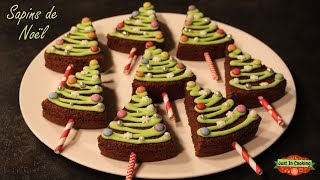 ❅ Recette des Sapins de Noël au Chocolat ❅ [upl. by Cathrine645]