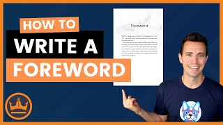 How to Write a Foreword for a Book [upl. by Mharg]