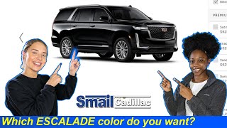 2021 Cadillac Escalade Luxury  Every Exterior amp Interior Color Available  Smail Cadillac [upl. by Neffirg216]