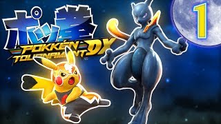 Pokken Tournament DX  quotNacho Librequot  Episode 1  MegaMoon [upl. by Attenahs]