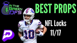 PRIZEPICKS NFL TODAY  BEST 5 BETS  SUNDAY 111724  NFL WEEK 11  BONUS BET 🔥 [upl. by Trixie566]