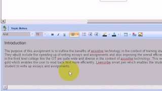 Report Writing with MindManager 7 [upl. by Aara]