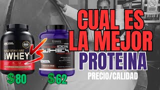 PROSTAR WHEY VS GOLD STANDARD CUAL ES LA MEJOR PROTEINA [upl. by Nogem667]