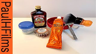 Rockwell 6C DE Razor I Musgo Real Orange Amber Shaving Cream [upl. by Mcnully487]