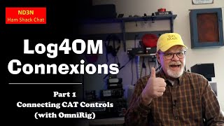 Log4OM Connexions Part 1  CAT Controls using OmniRig [upl. by Buxton]