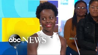 Lupita Nyong’o says ‘Black Panther’ director let the actors put their voices into the film [upl. by Adnamor]