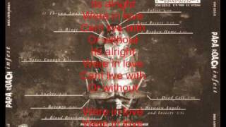 Papa Roach  Revenge with lyrics [upl. by Euqinu]