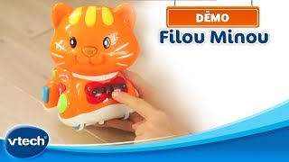 Filou Minou  Un petit chat interactif qui incite Bébé à le suivre partout  VTech [upl. by Kind]