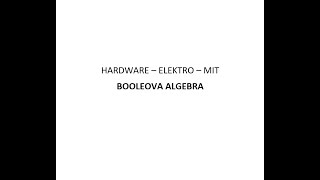 Maturita 50  Booleova algebra [upl. by Krischer]