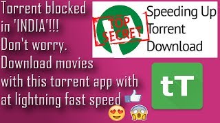 Download movies from tTorrent in easy simple steps for free on Android [upl. by February590]