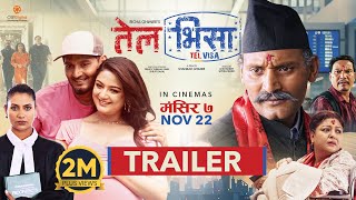 TEL VISA  Nepali Movie Official Trailer  Bipin Karki Barsha Raut Pooja Chand Buddhi Richa [upl. by Ayekan]