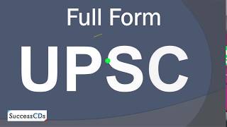 UPSC Full form What is the Full form of UPSC [upl. by Augustine]