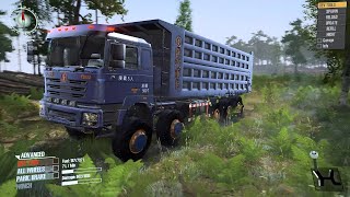 spintires mudrunner gameplay [upl. by Rawdin]