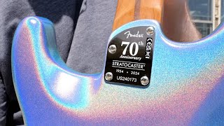 Fender Got These RIGHT  70th Stratocaster Ultra Amethyst Review [upl. by Aeiram266]