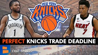 Knicks PERFECT Trade Deadline Mikal Bridges Trade  Sign Former NBA Champion  NY Knicks Rumors [upl. by Gratiana]