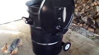 Ugly Drum Smoker Build [upl. by Nerek495]