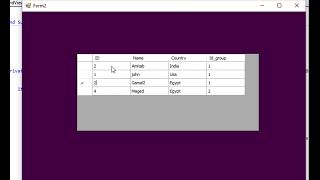 VBnet with source code retrieve values from database in row datagridview based on cell in Same row [upl. by Rolyak]