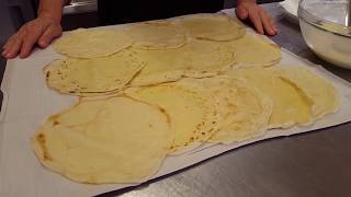 CREPES LEGGERE o SCRIPPELLECRESPELLE⭐RITA CHEF  Un impasto leggero e digeribile [upl. by Strain]