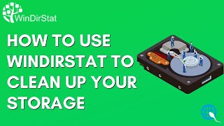 How to use WinDirStat in Windows 11  How To Clean Up Disk Space In 2023  TECH SPERM windirstat [upl. by Auod486]