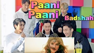 Reactions of Korean models completely obsessed with Indian mv💙Paani Paani😍 Seoul Fashion Week [upl. by Ihcalam]