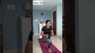 Day 10 2024 Get Toned Challenge of Chloe Ting✅ chloeting shorts homeworkout weightloss short [upl. by Eiwoh]