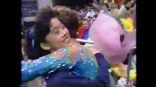 Kristi Yamaguchi amp Rudy Galindo 1989 US National Championships Exhibition  Fluff [upl. by Denise]