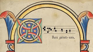 O REX GENTIUM  O KING OF NATIONS  O Antiphons Day 6  December 22  Latin and English [upl. by Intyre]