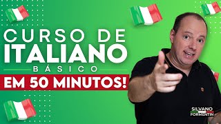 Curso de Italiano para iniciantes em 50 Minutos  Aula italiano [upl. by Enyrehtac]