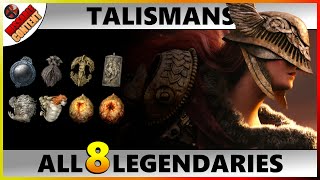 ELDEN RING All Legendary Talismans Locations Trophy  Achievement Guide [upl. by Weissmann87]