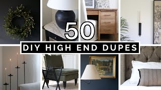 50 DIY HIGH END HOME DECOR THRIFTED DUPES [upl. by Sillihp484]