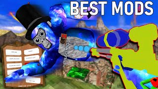 Top 5 BEST MODS for Gorilla Tag VR [upl. by Kipper]