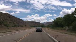 The Drive Into Zion National Park Utah 17 amp 9 Drivelapse [upl. by Haidebej166]