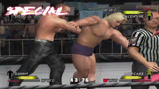 The Basham Brothers vs The Dream Team  WWE Day Of Reckoning Gameplay [upl. by Peper242]