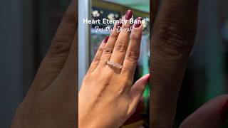 Heart Eternity Band💍💓✨ diwali foryoupage shopnow shortsfeed shortsindia shortsfeed diamond [upl. by Delaney15]