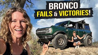 DIY fixes to common Bronco problems a BIG FAIL  new shoes [upl. by Eimirej]