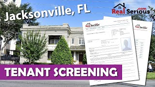 Jacksonville FL Tenant Screening Services for Landlords amp Real Estate Agents [upl. by Nivre153]