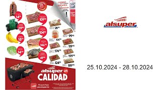 Ofertas Alsuper MX del 25 al 28 de octubre del 2024 [upl. by Janey]