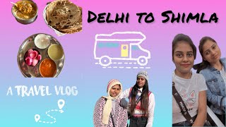 🚕Delhi to Shimla car Travellvlogbeautifull experience roadtripbeautiful view ShimlaTamil [upl. by Eramal]