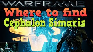 Warframe Where to find Cephalon Simaris [upl. by Edina]