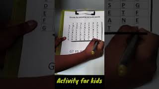 Cognitive skill development activity 10 [upl. by Raamaj]