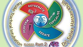 Difficult Airway Society Guidelines for Complicationsamp Unsuccessful Awake Tracheal Intubation Part 2 [upl. by Busey]