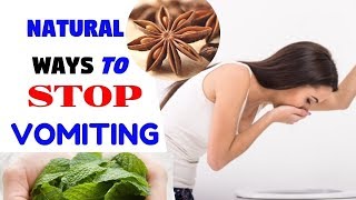 How to Stop Vomiting Instantly and Naturally  Vomiting Home Remedies [upl. by Giordano]