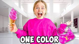 I Bought Everything In ONE COLOR for my Sister [upl. by Sig]