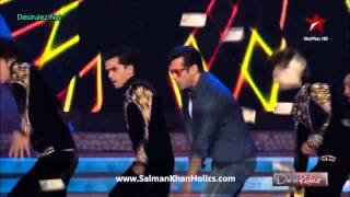 Salman Khan performs Baaki Sab First Class Hai at BSEA 2013 [upl. by Baudelaire266]