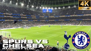 Tottenham BLOW 20 Lead to Lose in London Derby ⚽️  Spurs vs Chelsea Matchday VLOG 4K [upl. by Gleeson813]