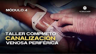 CANALIZACIÓN VENOSA  MÓDULO 4 asepsia y antisépsia [upl. by Nytsua]