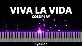 Coldplay  Viva la Vida Advanced Piano Solo  Costantino Carrara  Kyokion [upl. by Turnbull]