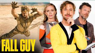 Ryan Gosling Emily Blunt amp David Leitch Break Down The Fall Guy Stunt Scene  Vanity Fair [upl. by Mukul807]